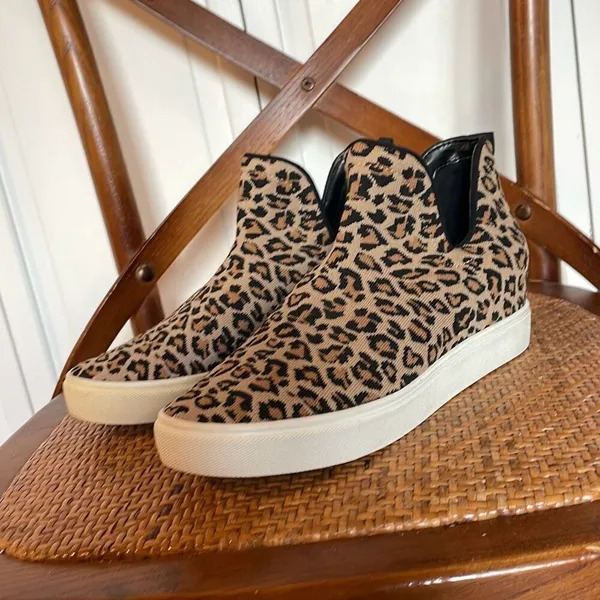 Steve Madden Loxer knit leopard pull on sneaker 8 - Image 9