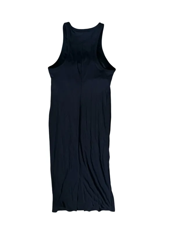 Athleta Signature Rib Maxi Dress Black City Athleisure Casual Minimalist Size S - Image 3