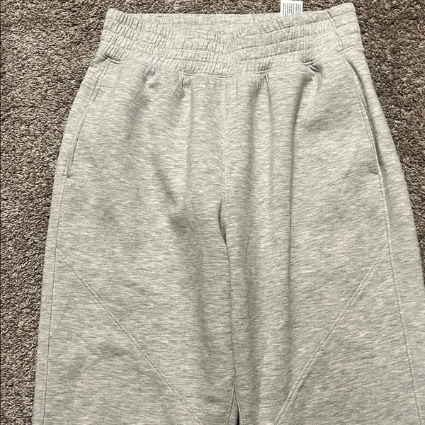 Abercrombie & Fitch YPB Neoknit Women's Gray‎ Jogger Sweatpants Medium - Image 5