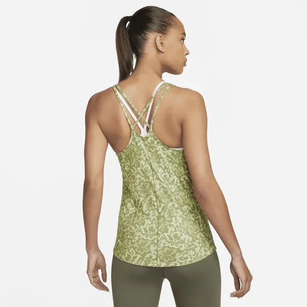 NIKE Green Ornate Print Strappy Tank Top Size XXL - Image 3