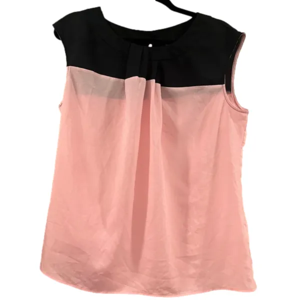 New York & Company pink and black cami - Image 2