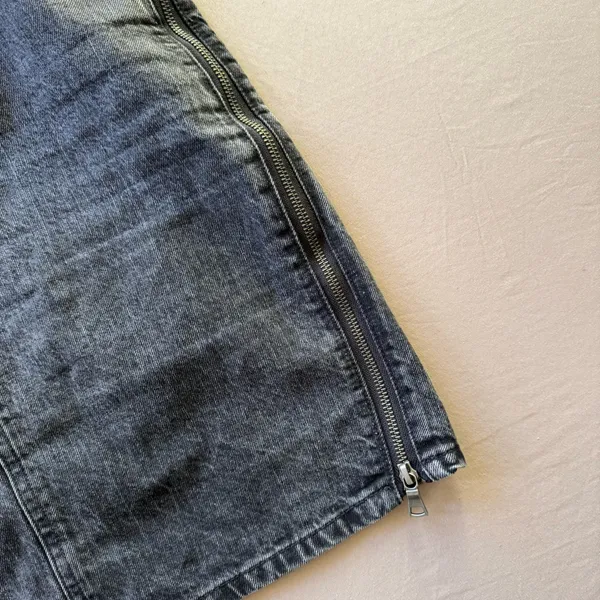 Gap Side Zip Denim Mini Skirt - Image 5