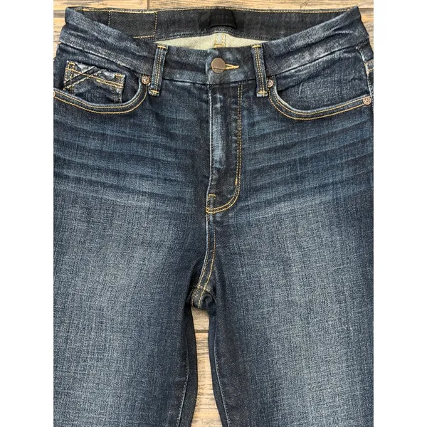 Buckle Black Fit No. 35 Ankle‎ Skinny Jeans Dark Wash Distressed Stretch 26x29 - Image 4