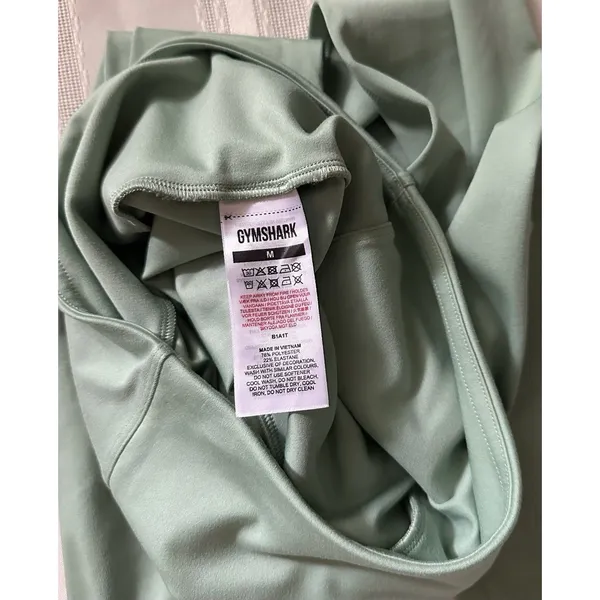 Gymshark Training 7/8 Leggings - Alpine Green - Size M - Image 13