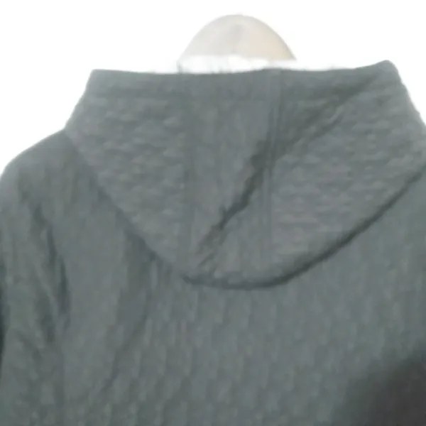 ZeroXposur XL Hoodie Micro Quilted Travel Jacket in Black Gray - Image 5