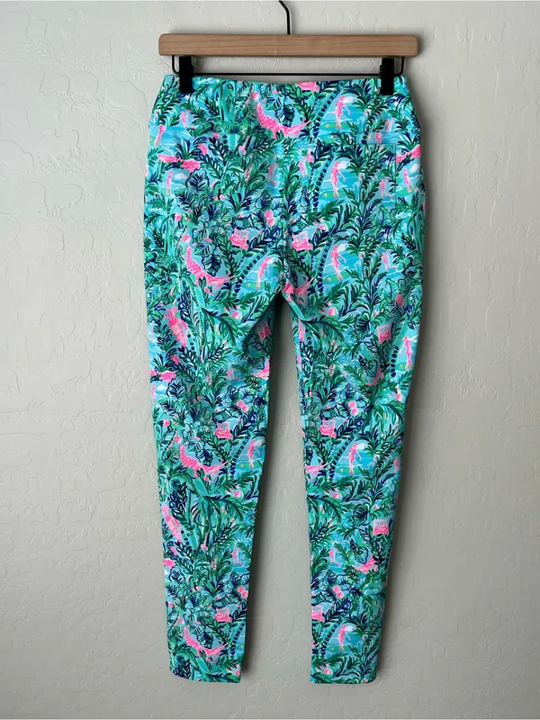Lilly Pulitzer Luxletic corso parfection golf pants pull on style NEW 2 - Image 5