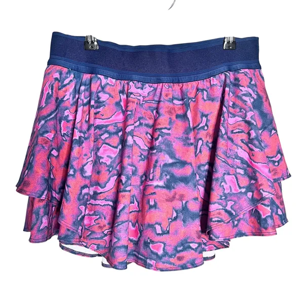 Lululemon‎ Court Rival High Rise Skirt Size 10 Chroma Clash Multi / Mineral Blue - Image 5