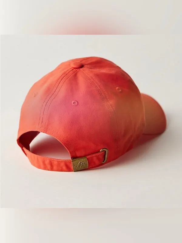 NWT Free People FP Movement Big Buti Baseball Cap hat - flame morning glory - OS - Image 5