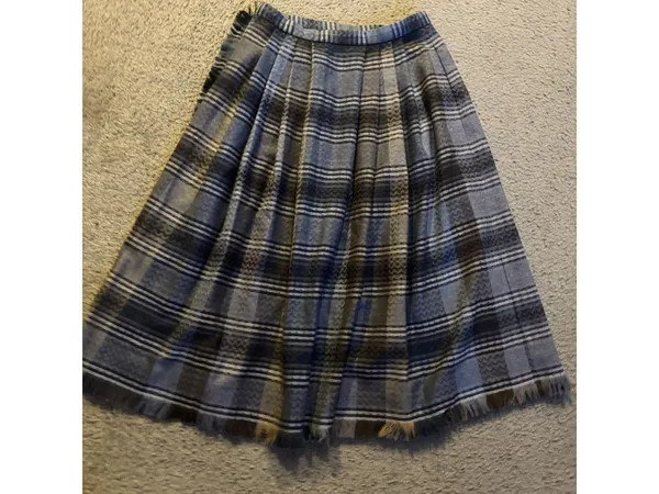 Superdry Highland Queen 100% Virgin Wool Skirt Size 14 - Image 11
