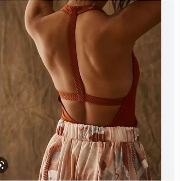 Free People Movement All Strapped One piece Jumpsuit - Image 3