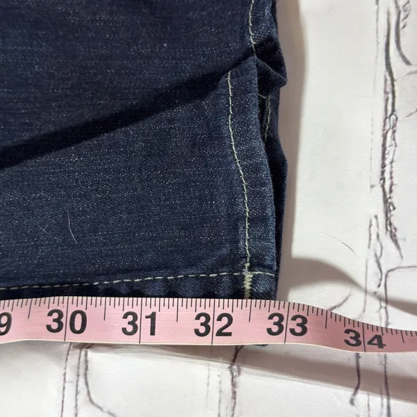 True Religion Jeans Women's 28 Bootcut Y2K McBling Mid Rise Western‎ Boho - Image 12