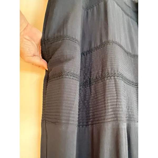 Chicos Thea Convertible Skirt Dress Women Large Black Strapless Classic Normcore - Image 5