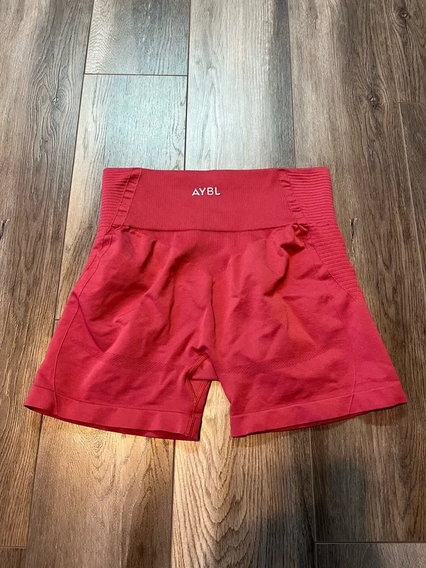 AYBL Balance V2 Seamless Shorts in Dusty Rose - Image 4