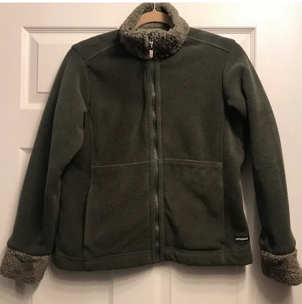 Patagonia Womens Full Zip Fleece Jacket Size S - Image 5