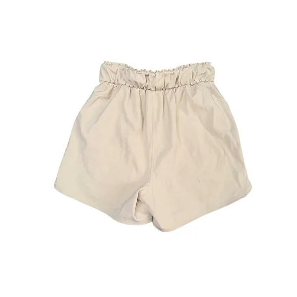 Lululemon Cinchable High Rise Shorts Womens‎ 0 Tan Excellent High Rise Paperbag - Image 2