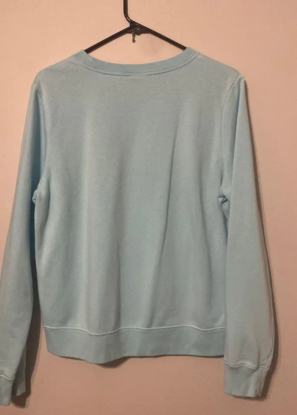 Nike Teal/Light Blue Crewneck - Image 2
