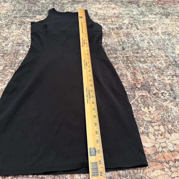 Lululemon Slim-Fit Above-Knee Dress Black Size 2 Womens LBD Athleisure‎ Y2K - Image 6