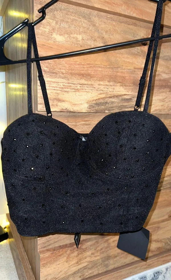 Lulus Black Rhinestone Set - Image 5