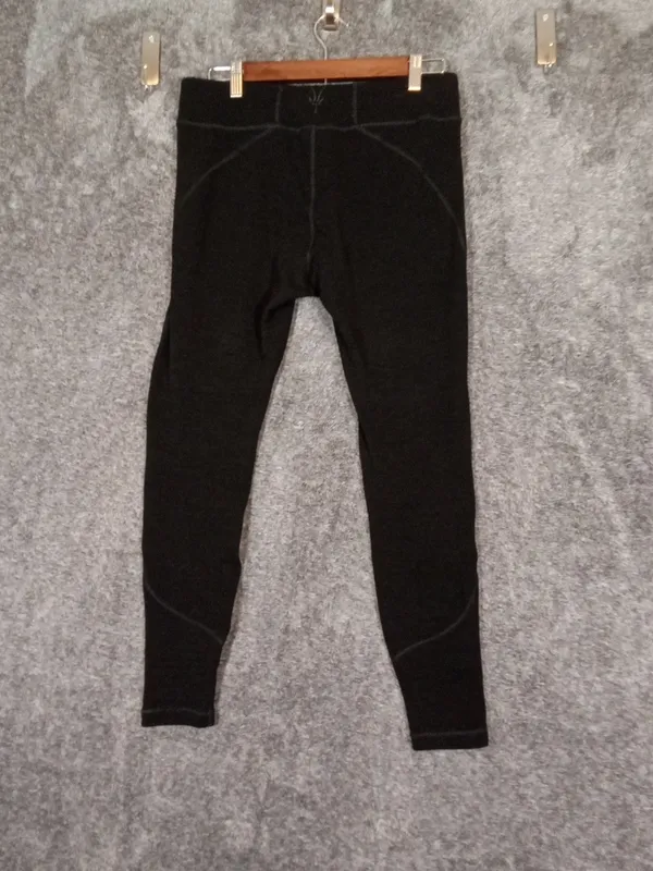 ibex Womens Baselayer Leggings Merino Wool Blend Performance Hiking Size M - Image 5