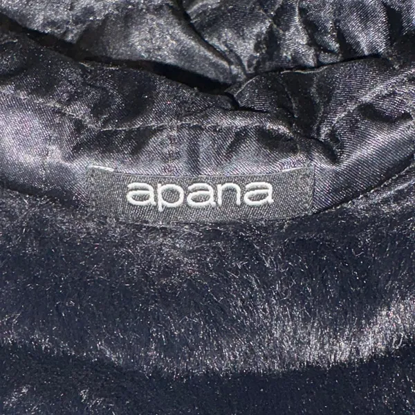Apana Black Faux Fur Hat - Image 3