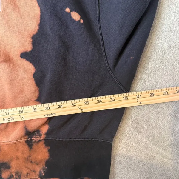 Nike The Grove Orange Theory Sweatshirt Womens S Oversized Boxy Bleached Active - Image 8