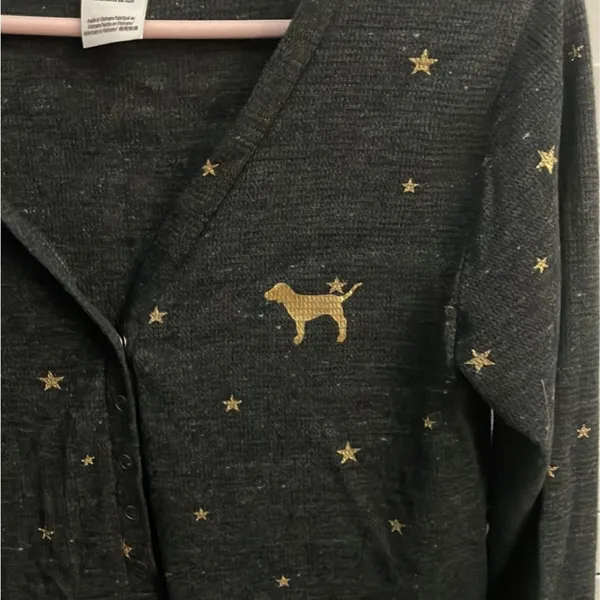 Pink romper long sleeve medium - Image 2