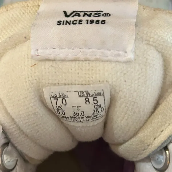 Vans Sk8-Hi Pastel Color Block Shoe Women's Size 7 Hi Top Skater Fashion Sneaker - Image 10