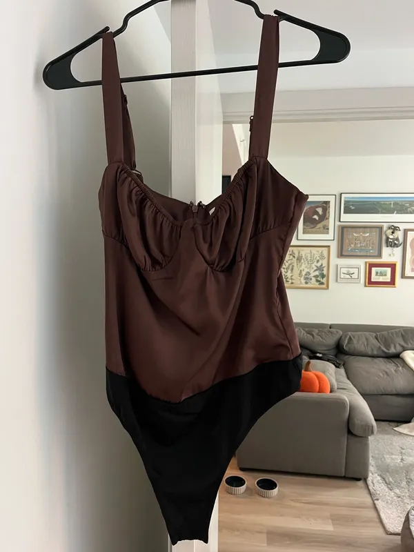 WeWoreWhat brown bodysuit - Image 4