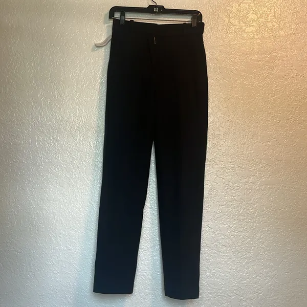Aritzia Command Black Straight Leg Pants - Image 4