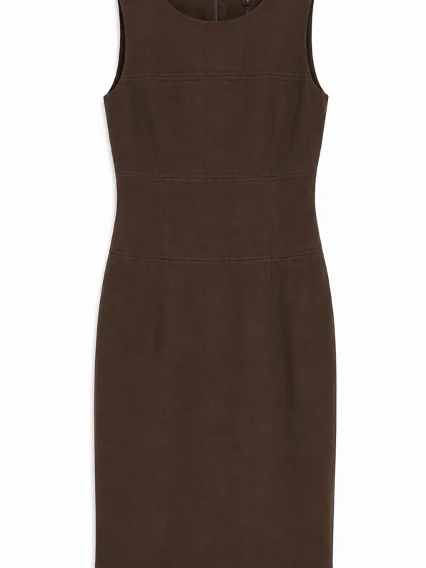 Visage Royal Vintage Brown Jacket & Dress Two Piece Set – Sizes 6/8 - Image 3