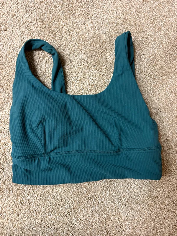 Green Lululemon Ribbed Set  - Image 8