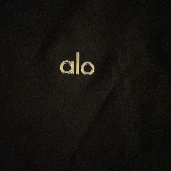 Alo Yoga NWT Accolade Crew Neck Pullover Black Size M Oversized - Image 7