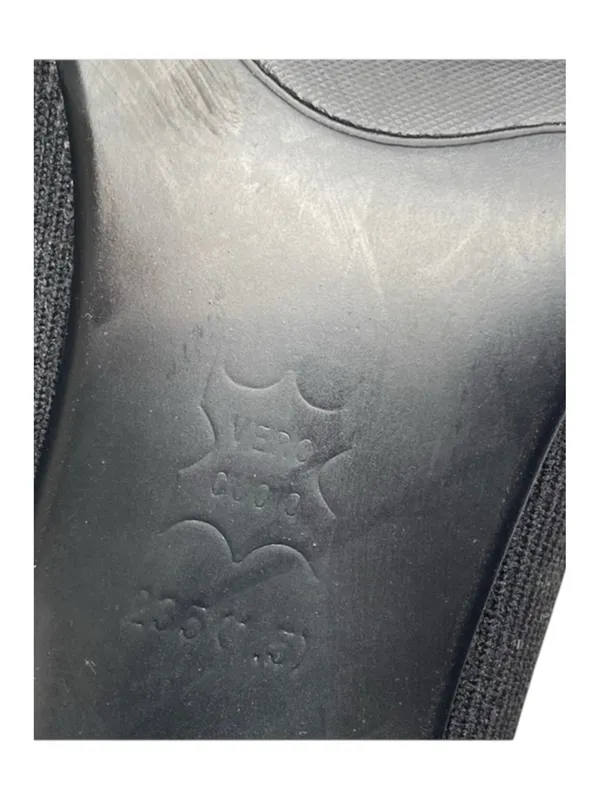 Vero Cuoio Real Italian Leather ᪥ Soft Stretch Sock Heeled Boots ᪥ Black ᪥ 7 235 - Image 13