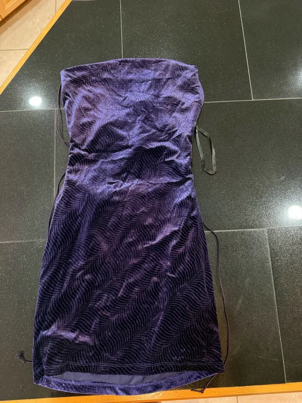 Hoco Dress Purple - Image 2
