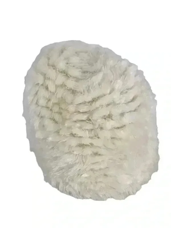 Vintage Hat Hansen Faux Fur White Winter Made In The Usa Adjustable Cap - Image 15