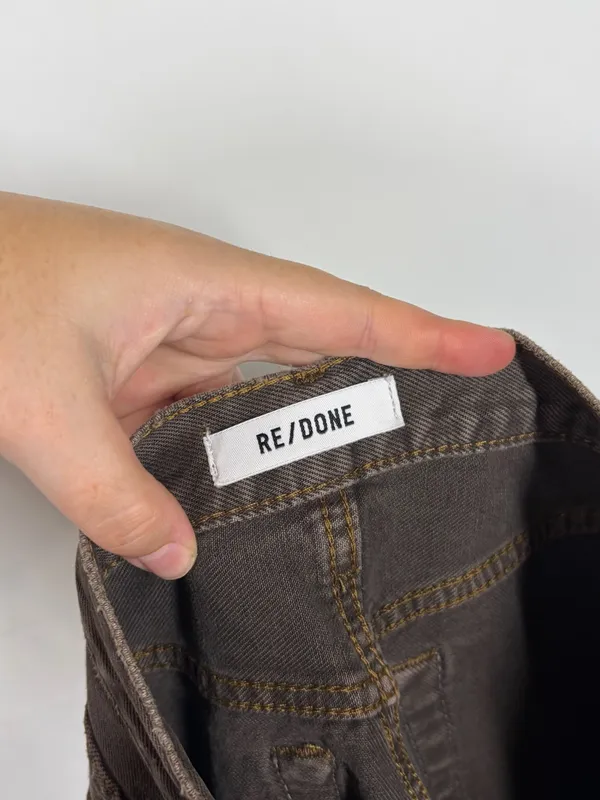 NWT Re/done 70s Stove Pipe Jean Size 27 - Image 9