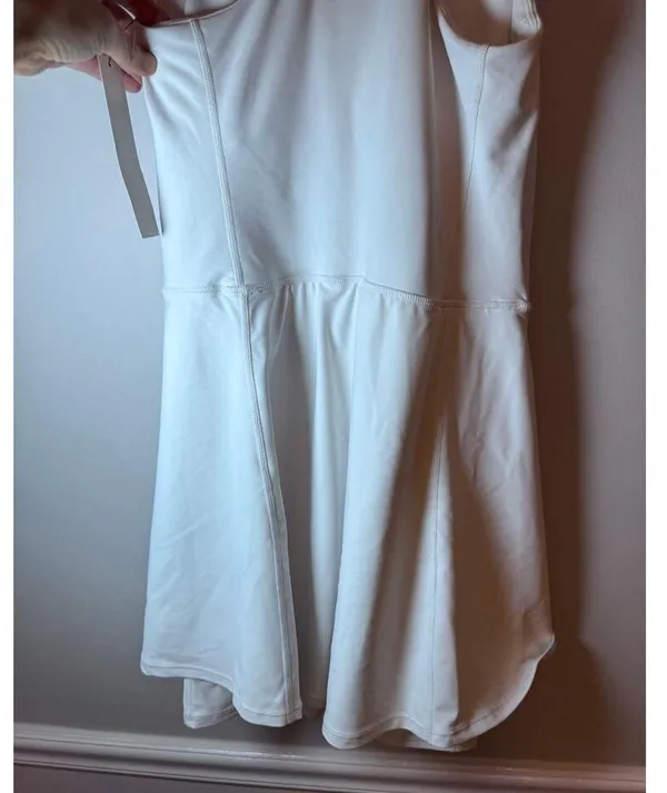 Aqua white athletic dress built in shorts size small tennis dress NWT $88 - Image 7