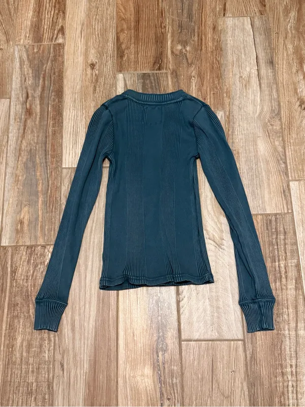 Aerie Road Trip Long Sleeve Henley T Shirt - Image 4
