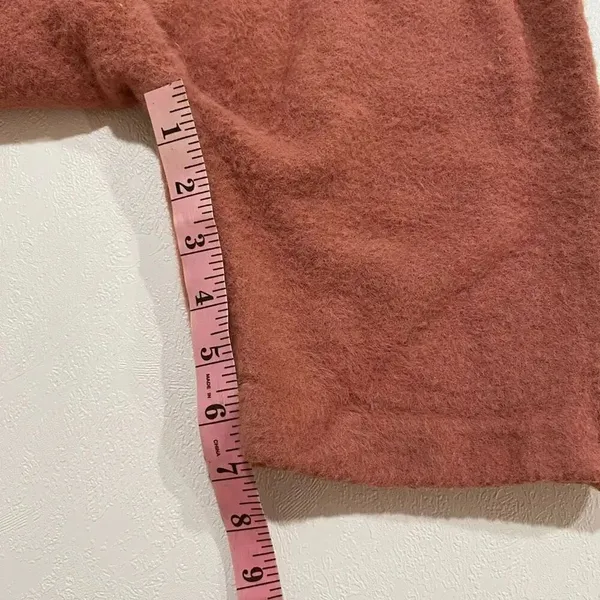 Gymshark Whitney Simmons Fuzzy Lounge Shorts Pink Size Medium - Image 9