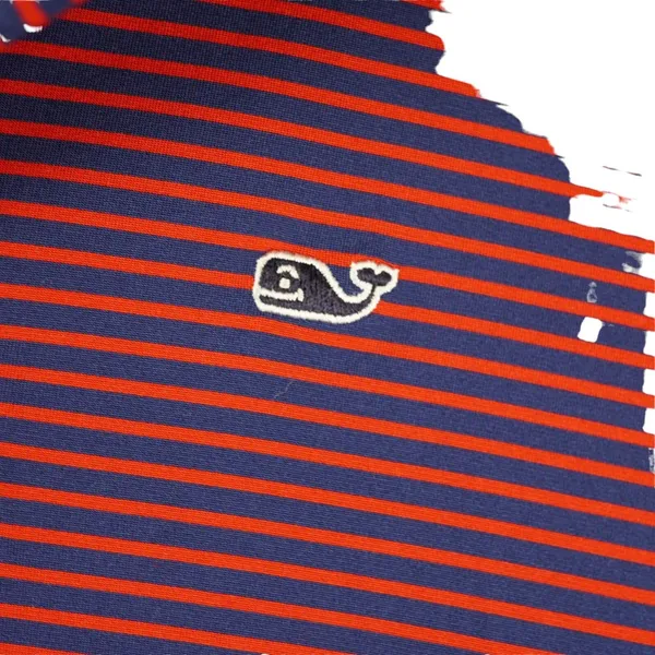 Vineyard‎ Vines Sankaty Polo Women Medium Striped Performance Preppy Indie - Image 7