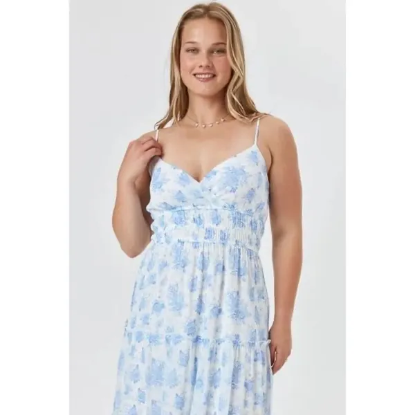 ✨TRIXXI Surplus Tiered Midi Sz XL Dress✨ - Image 3