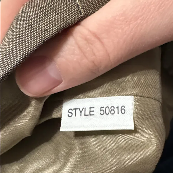 Ann Taylor Side Zip Flare Hi-Rise Beige/Tan Trouser Pant size 6 flaw - Image 9