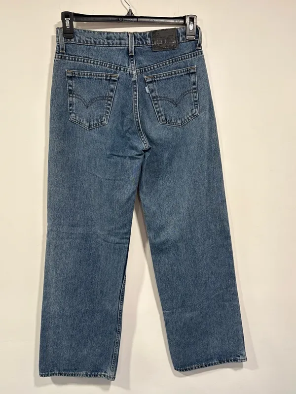 Vintage 90s Levi's SilverTab Wide Leg Jeans Made in USA 532 W31” L32.5” Rise 12” - Image 4