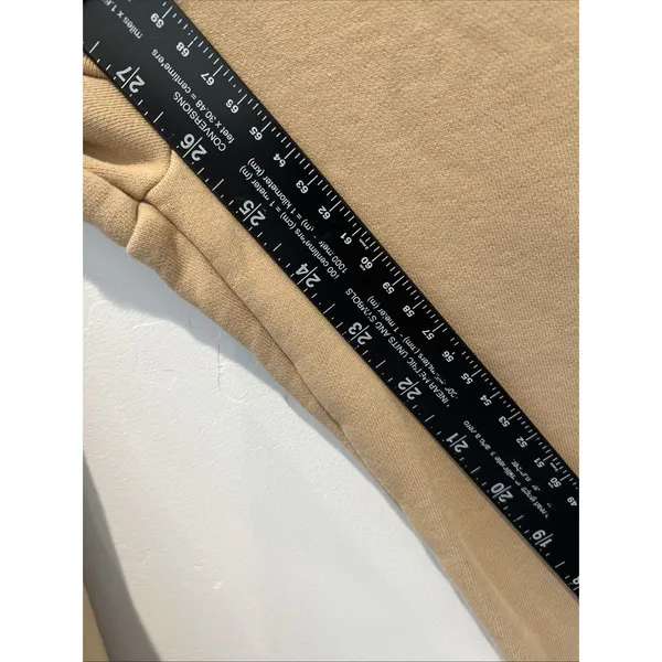 Tna Sweatpants Womens Small Beige COZYAF Fleece Jogger Elastic Waist Lounge - Image 5