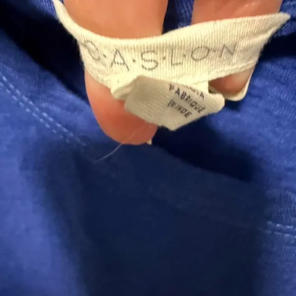 Caslon Royal Blue Long Sleeve Top - Image 4