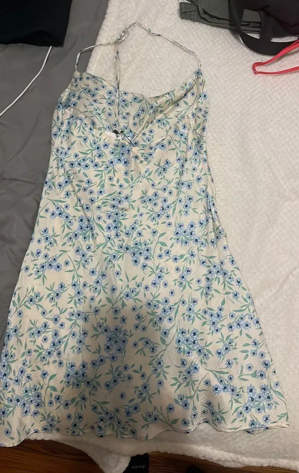ZARA Patterned Dress - Image 3