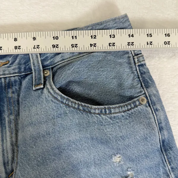 Levi's‎ Baggy Dad Jeans Light Wash Blue W27 L30 Relaxed Straight Barrel Leg - Image 6