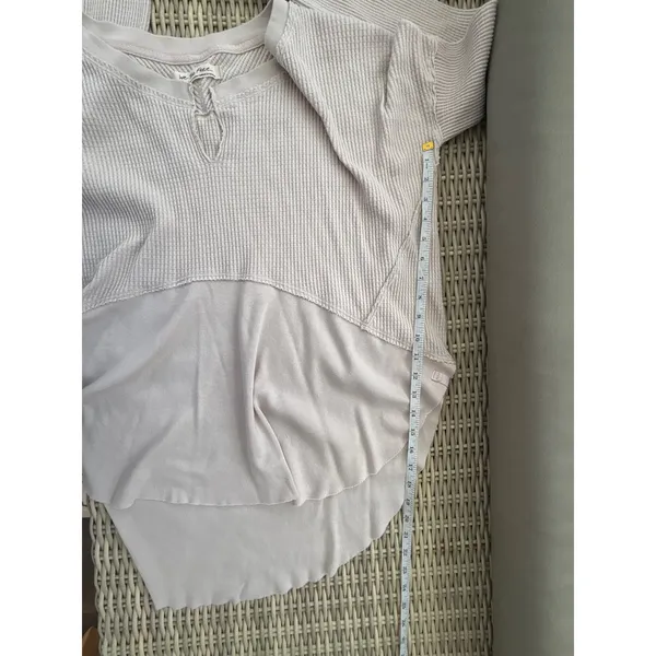 We The Free Monterey Thermal Henley Top Medium‎ boho layered cabincore travel - Image 9
