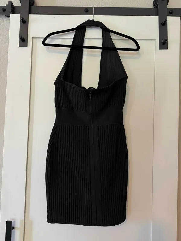black halter dress Size L - Image 3