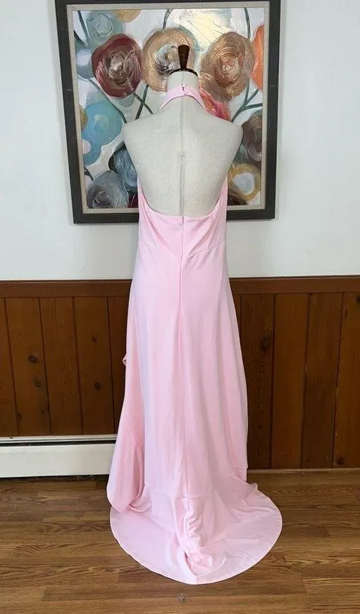 Beautiful New Lulu’s Majestic Perfection Pink Ruffle Gown! - Image 8